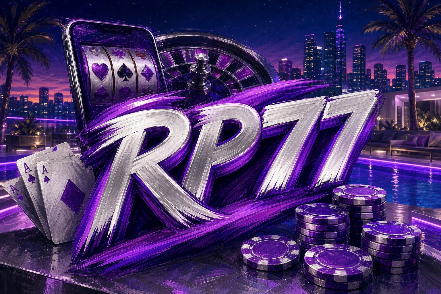 Halaman hadiah dan bonus di akun RP77 untuk pengguna baru