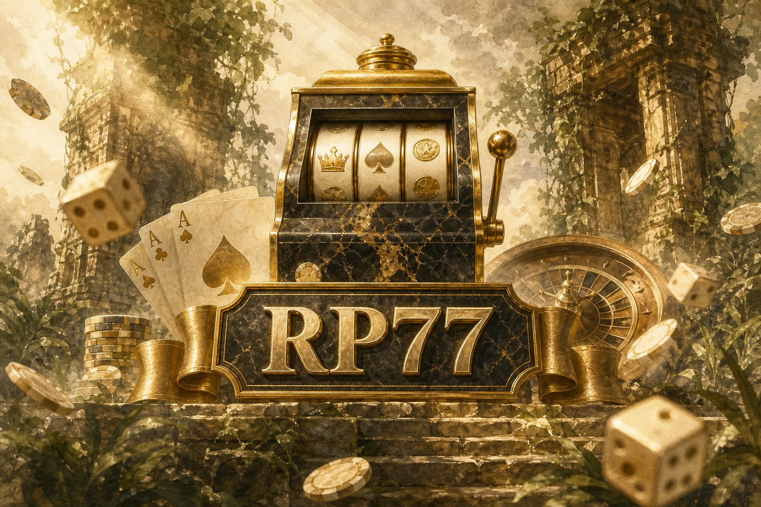Tampilan pusat bantuan RP77 dengan penjelasan istilah kredit gratis dan level VIP
